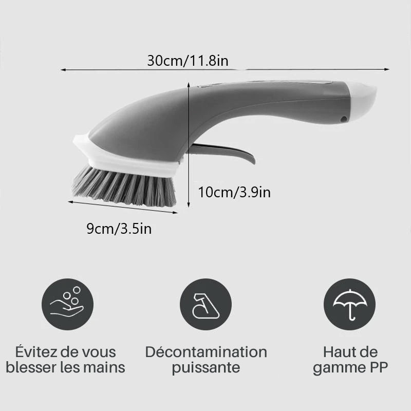 Cleaning brush with long handle | Bowlift