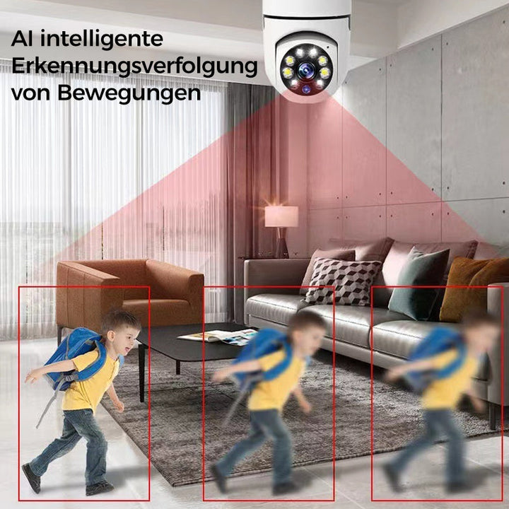 BowLift | Wireless WiFi Surveillance Camera with Bulb