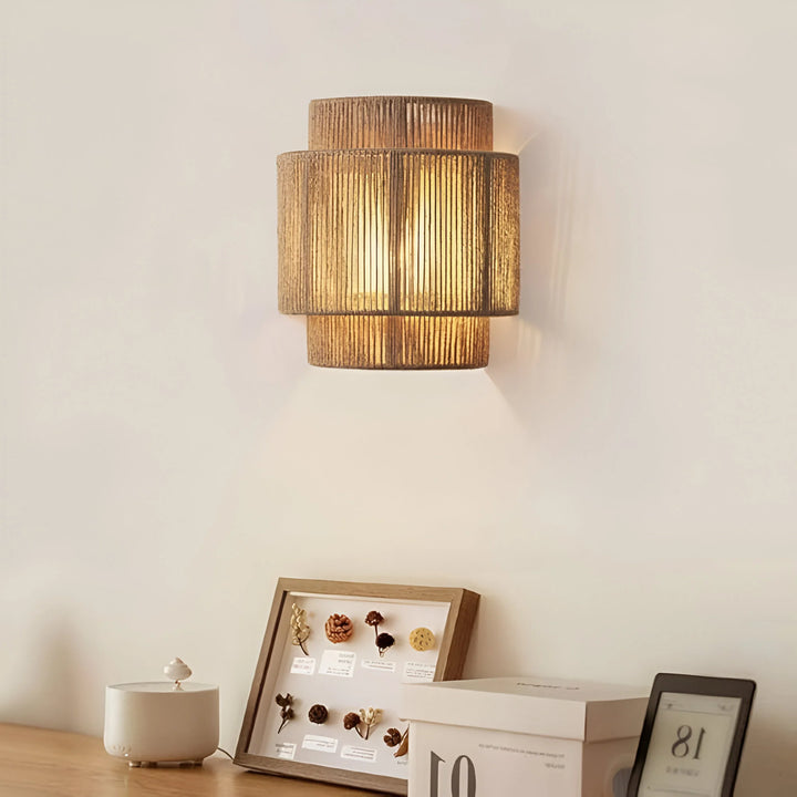 LumiRope – Natural Hemp Rope Wall Light