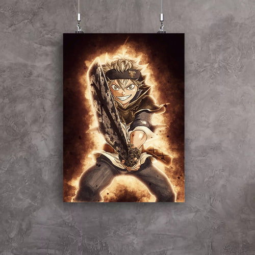 Anime Fighter - Canvas Wall Art Painting | Bowlift