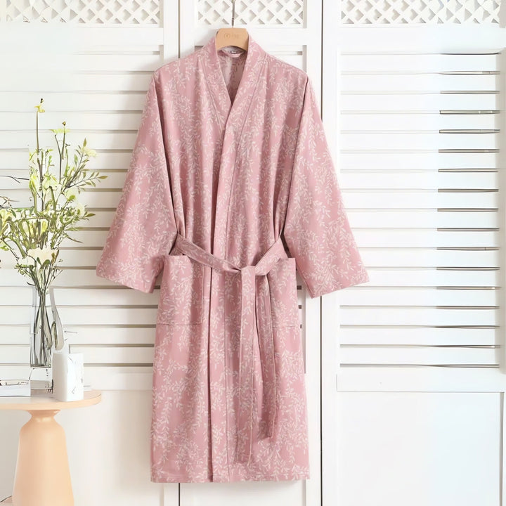 BowLift | Featherlight Jacquard Cotton Bath Robe