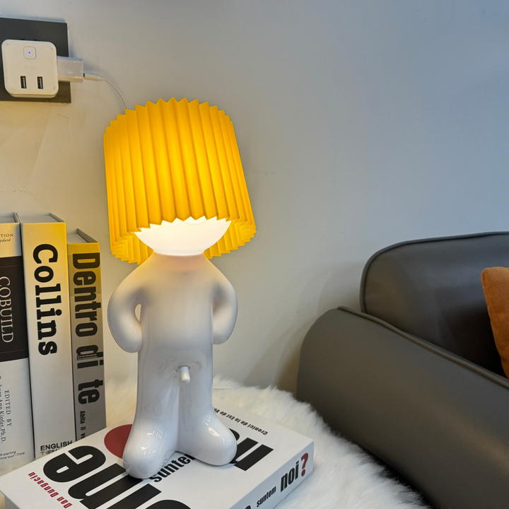 VerlegenLicht - Modern Geometric USB Table Lamp Bowlift