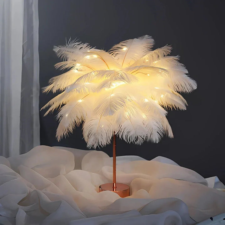 BowLift | Atmospheric Feather Palm Tree Lamp - LumaPalm