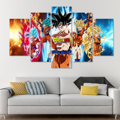 Super Dragon Ball Z - Canvas Wall Art Painting | Bowlift