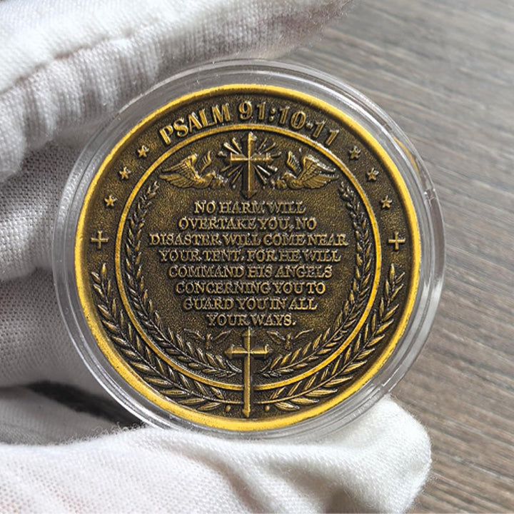 BowLift | The Archangel Michael watches over us Challenge Coin