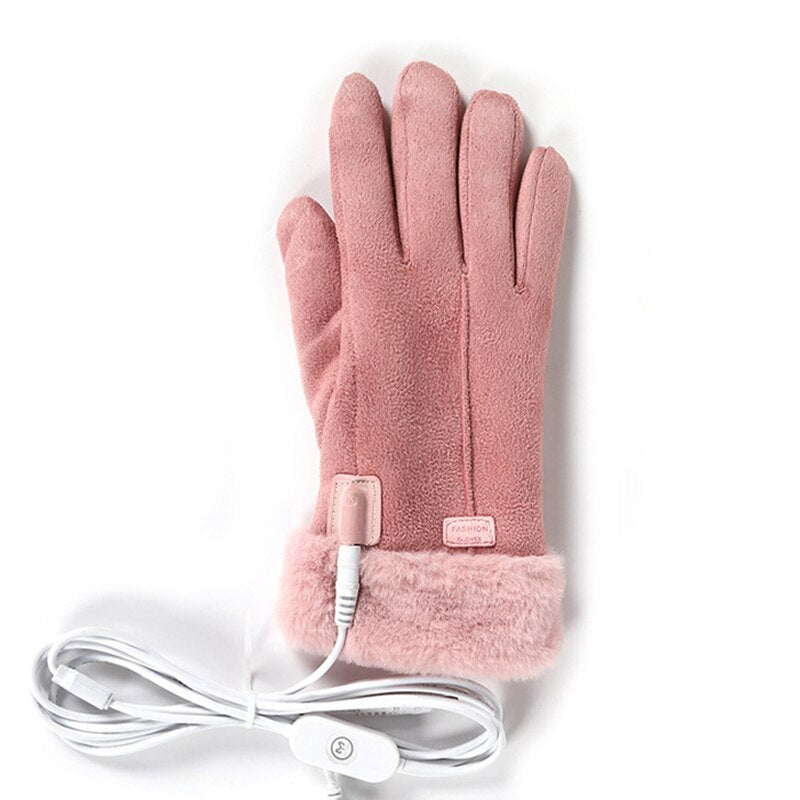 BowLift | Rechargeable Heated Winter Gloves – 5000mAh Battery, Touchscreen Compatible