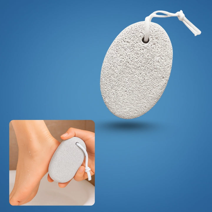 Hard Skin Relief – Natural Volcanic Rock – Smooth Cracked Heels Fast with Home Pedicure Bowlift