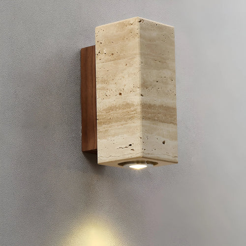 StoneLuxe – Natural Travertine Wall Light