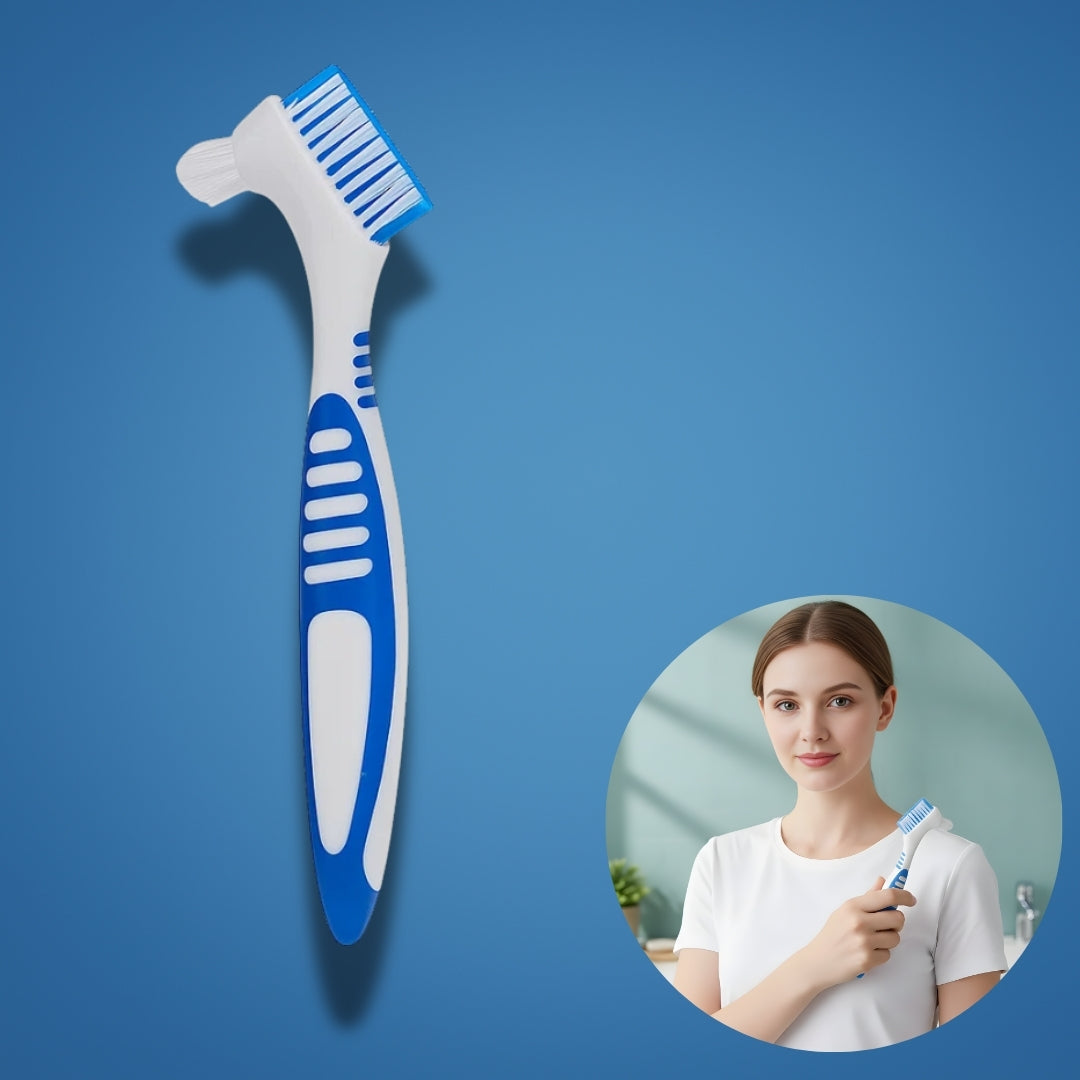 Soft Bristle Dual-Head – Anti-Slip Handle – Scratch-Free Cleaning – Fresh Breath for Seniors Bowlift