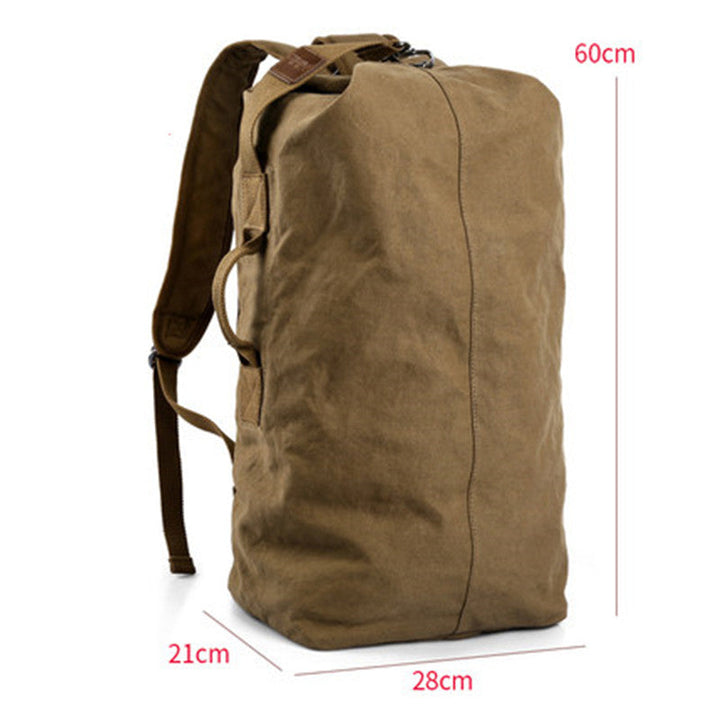 BowLift | Large Capacity Canvas Backpack, with Sturdy Material, Multiple Interior Pockets and Multi-purpose Utility, for Outdoor & Travel, Men and Women