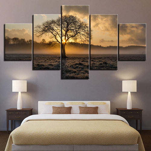 Tree of the Land - Canvas Wall Art Painting | Bowlift