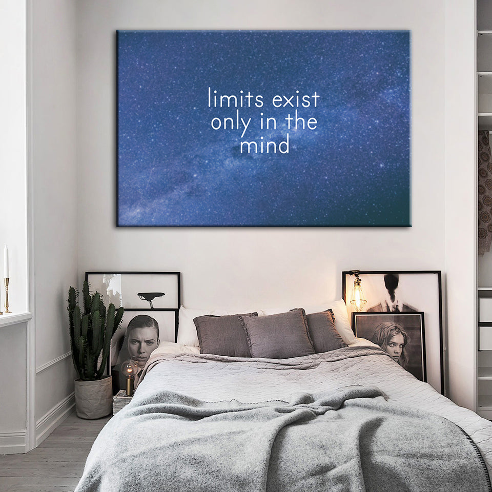 Galaxy Motivation - Canvas Wall Art Painting | Bowlift