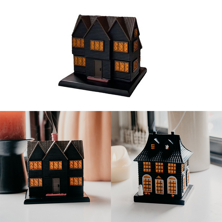BowLift | Witch House Halloween Autumn Incense Holder