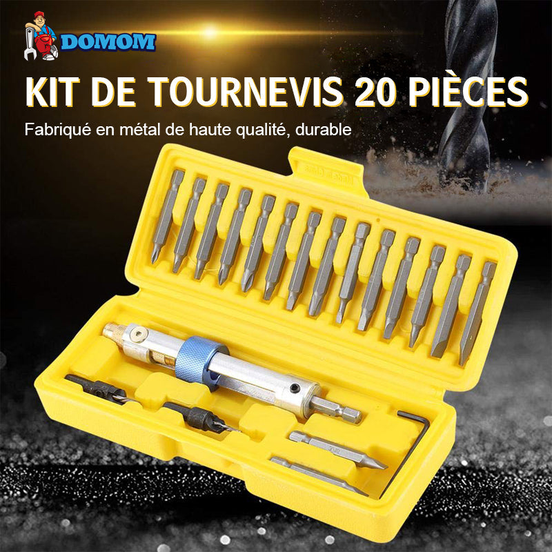 Screwdriver Set 20 Pieces | Bowlift