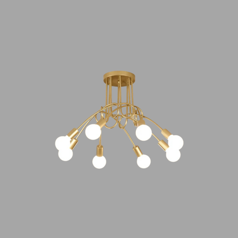 BowLift | Vintage LED Ceiling Lamp in Antique Design