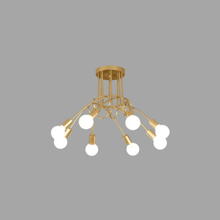 BowLift | Vintage LED Ceiling Lamp in Antique Design