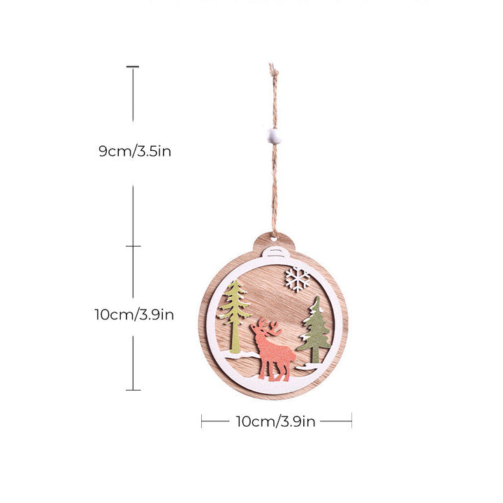 BowLift | Christmas Wooden Pendant