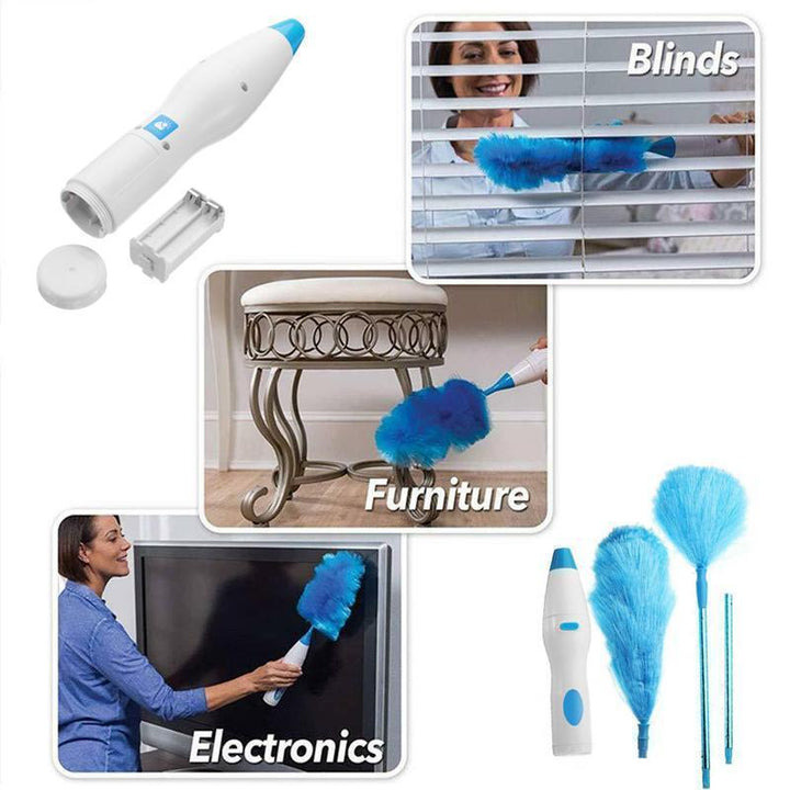 BowLift | Hurricane Spinning Duster with 2 replaceable Brushes