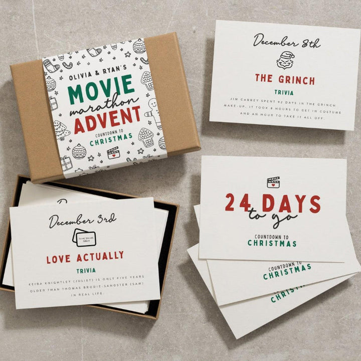 BowLift | Movie/Film Trivia Christmas Advent Calendar - Christmas Gift