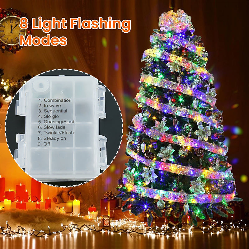 BowLift | Ribbon Christmas tree decorative lights
