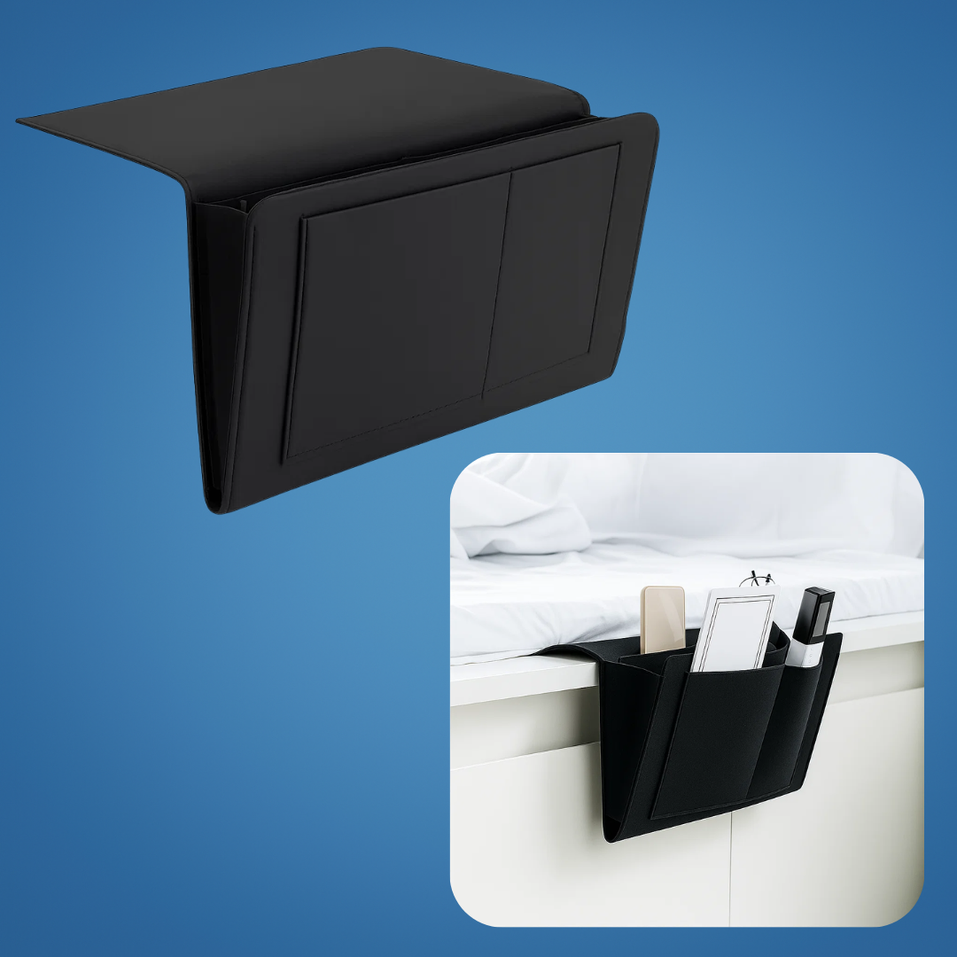 Essentials Within Reach – Thick Felt Durable Material – Save Space Stay Organised & Enjoy Nighttime Comfort Bowlift