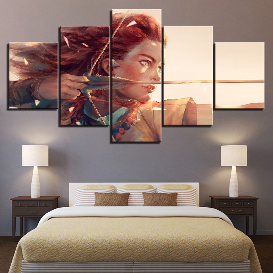 Bow And Arrow - Canvas Wall Art Painting | Bowlift