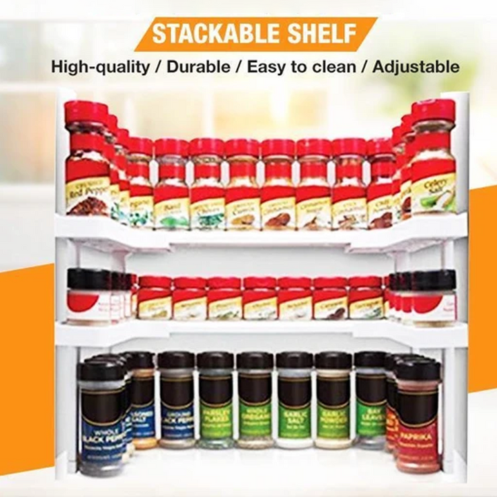 BowLift | Adjustable Two-Layer Spice Rack