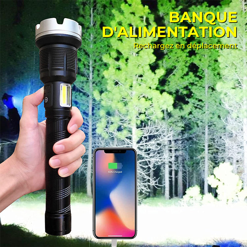 Zoom flashlight with LED | Bowlift