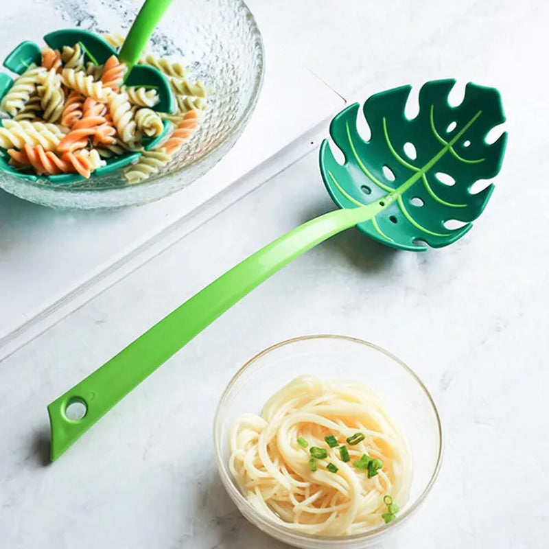 Green Leaf Colander | Bowlift