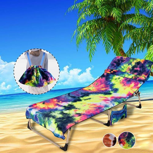Microfiber deck chair cover for the beach | Bowlift