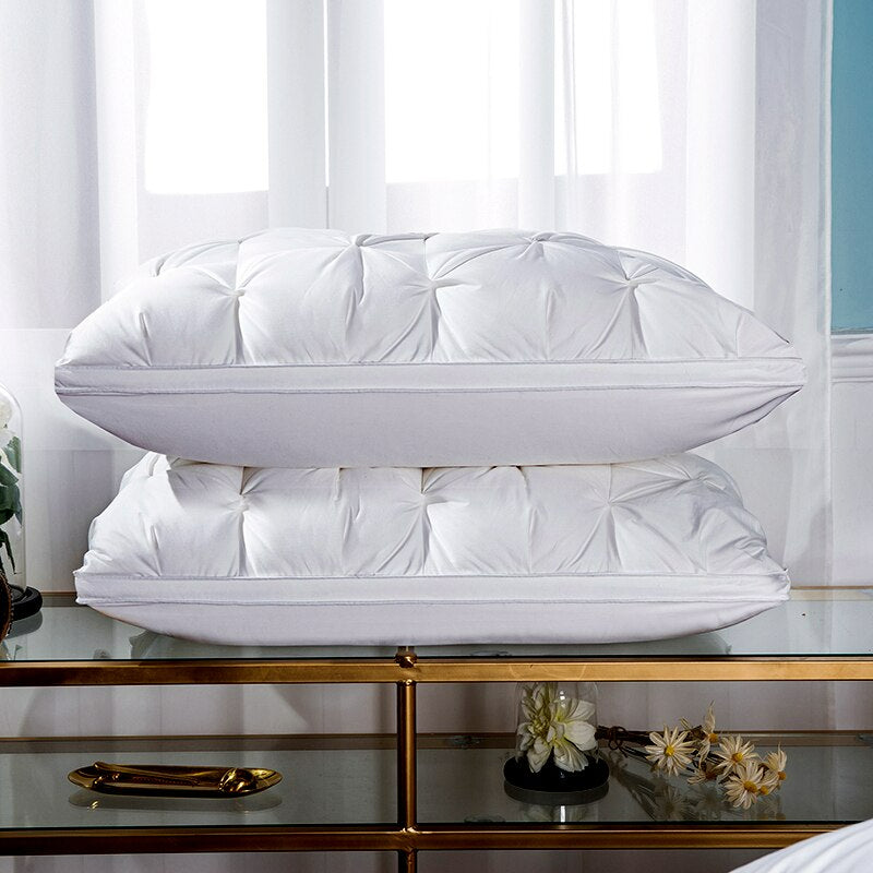 Goose Down Feather Pillow Premium Quality Bowlift