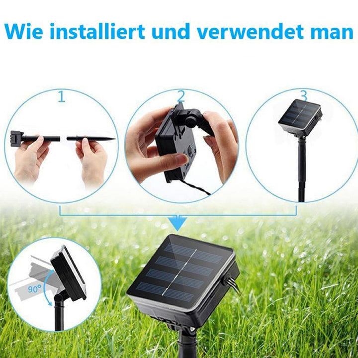 BowLift | Rheinwing™ Solar Rattan LED Lights