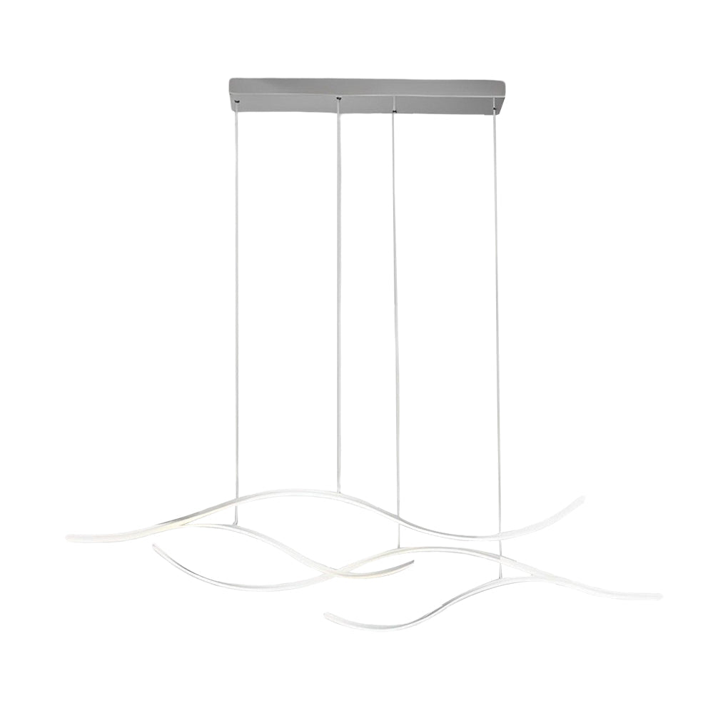 BowLift | Designer LED Ceiling Lamp with Wavy Curved Shape