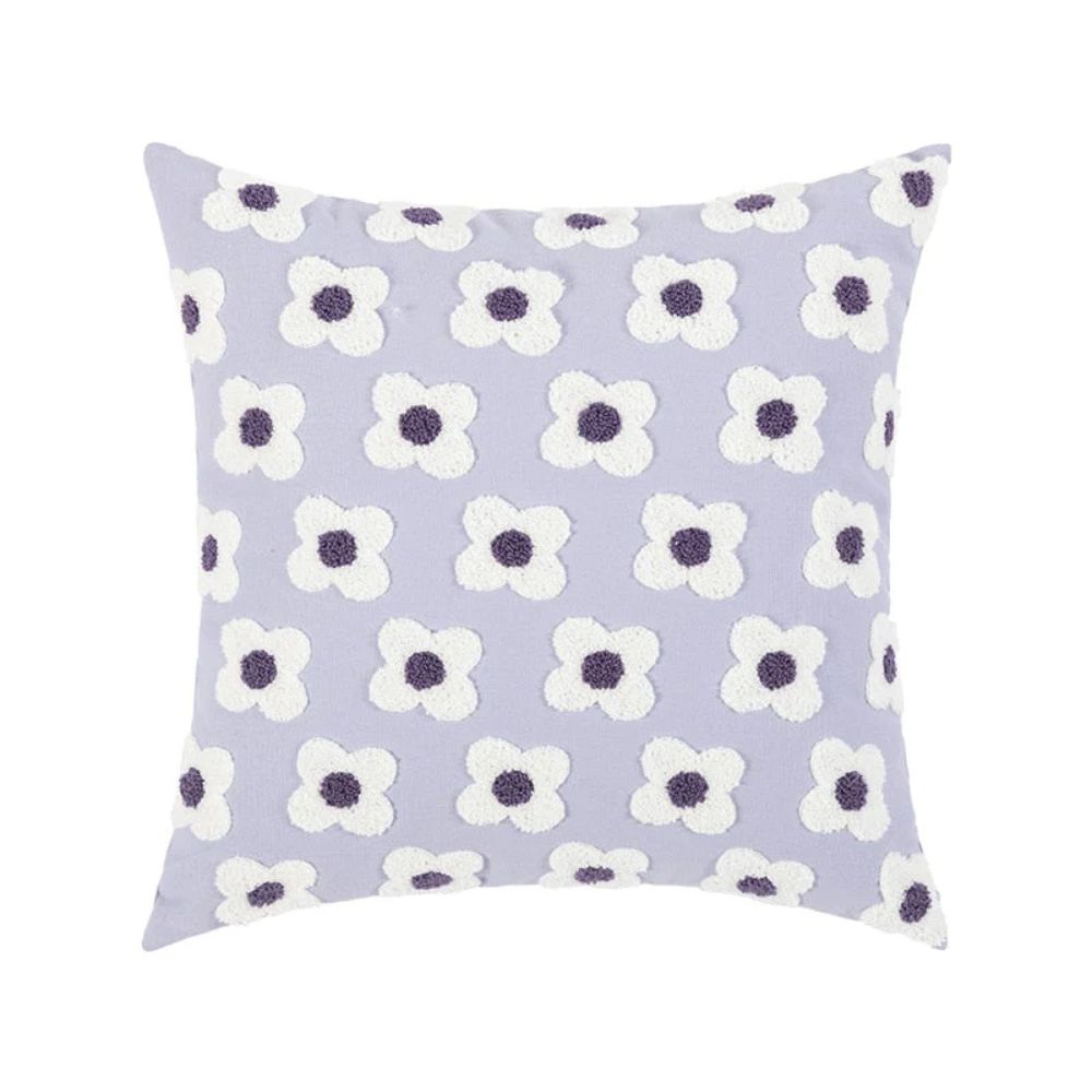 BowLift | Lustrous Floral Embroidered Cushion Cover