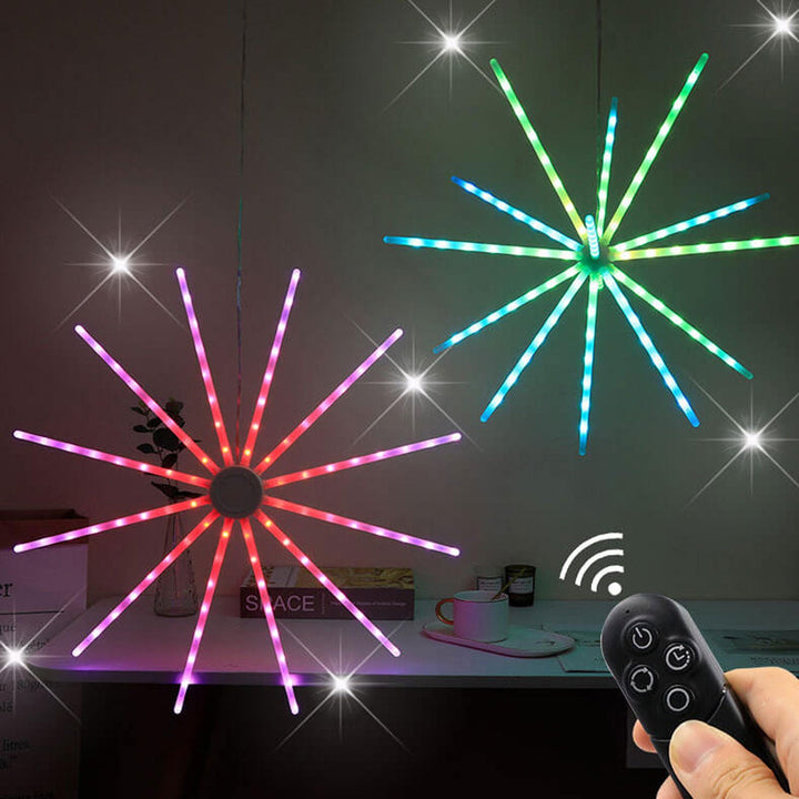 BowLift | Creative RGB Illusion Windmill Fireworks LED String Lights