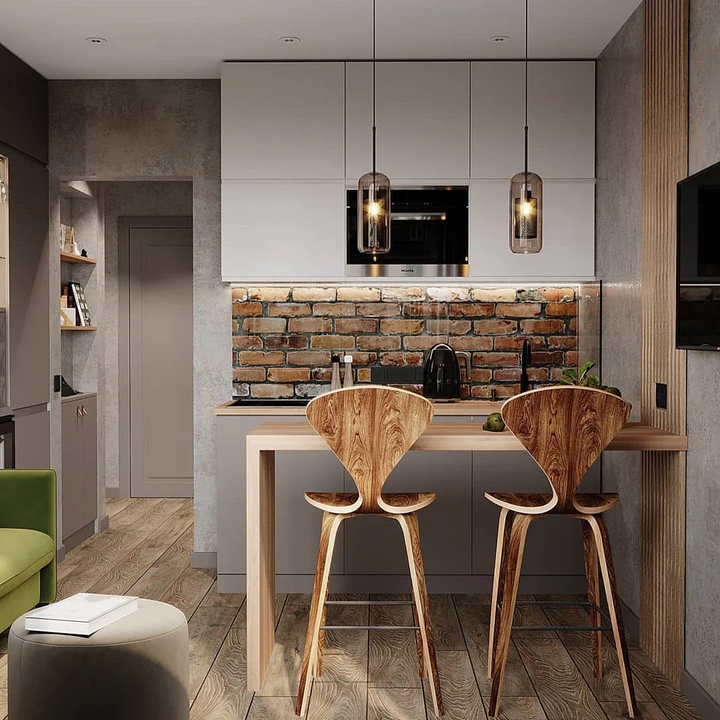 BowLift | Design Pendant Lamp Dining Table Made of Glass