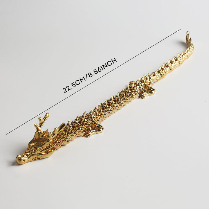 BowLift | Gold Dragon with movable joints