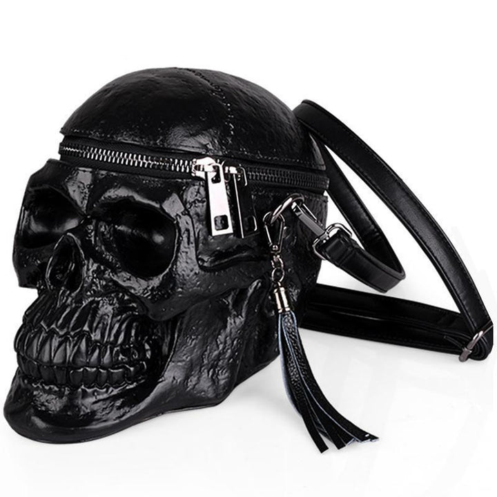 BowLift | Skeleton Head Black Skull Bag