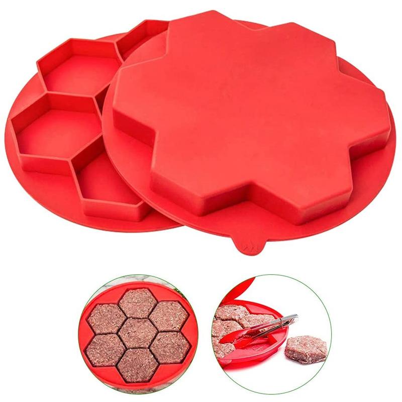 Hexagonal Burger Meat Mold | Bowlift