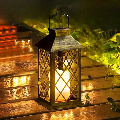 Noctis Garden Lantern - Magical Solar Energy Garden Lighting | Bowlift