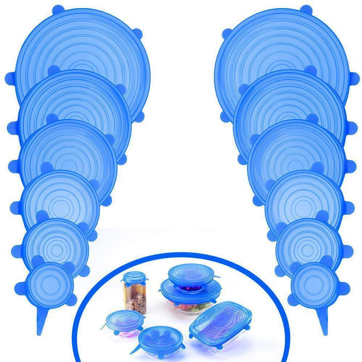 BowLift | Silicone Stretch Lids, 6PCS