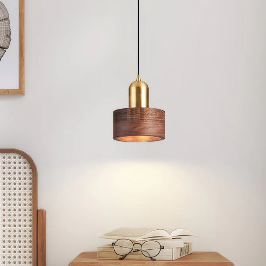 BowLift | Design Pendant Lamp With Gold Accent