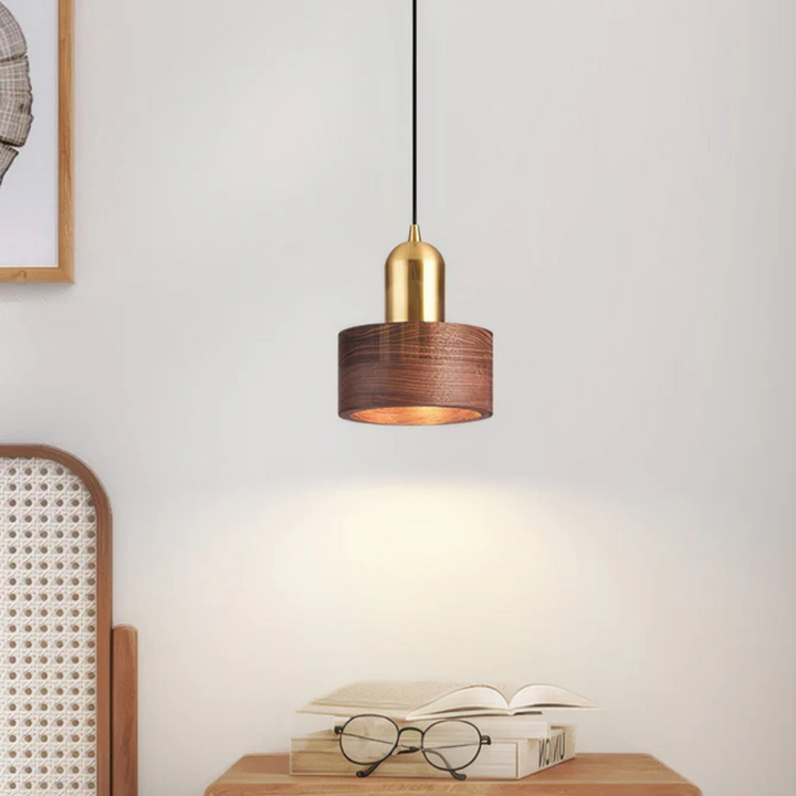 BowLift | Design Pendant Lamp With Gold Accent