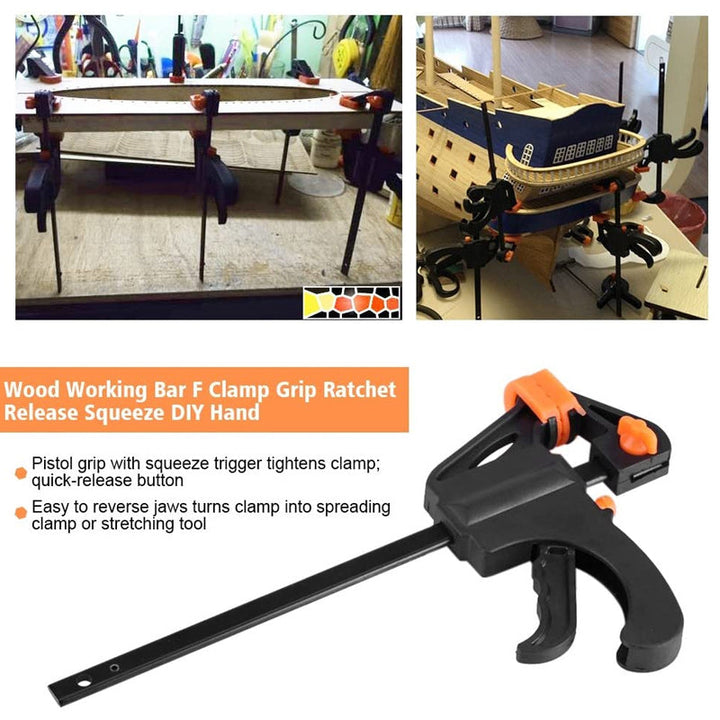 BowLift | Heavy Duty F-Clamp for Woodworking