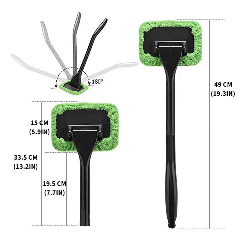 BowLift | Microfiber cleaner with 2 reusable microfiber hoods