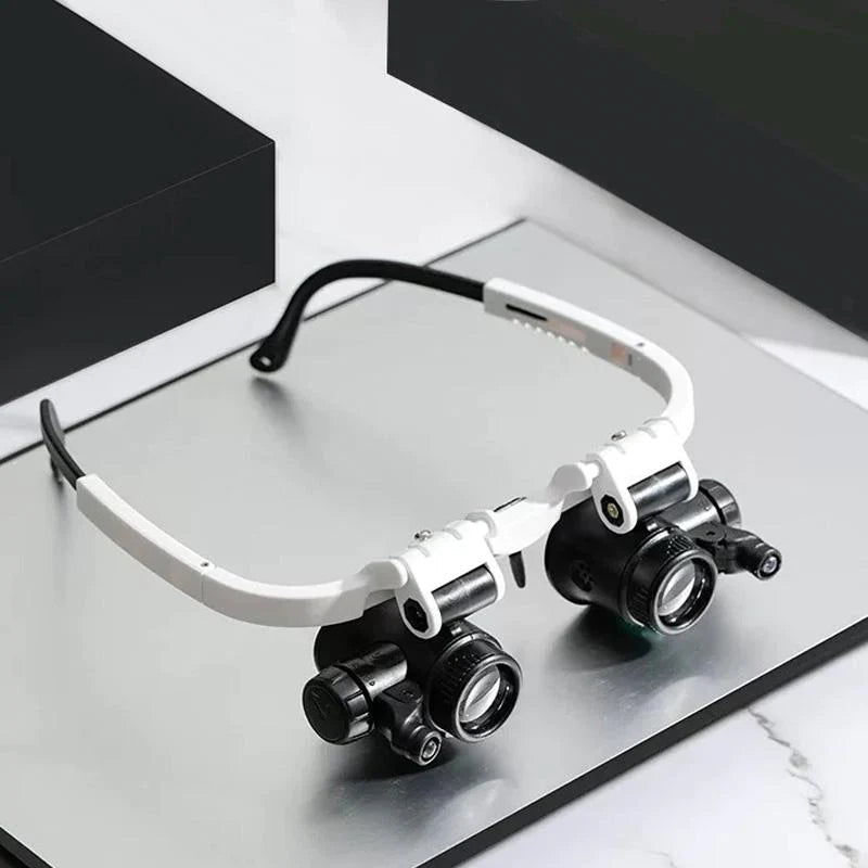 BowLift | Magnifying glass with 8x, 15x, and 23x magnification.