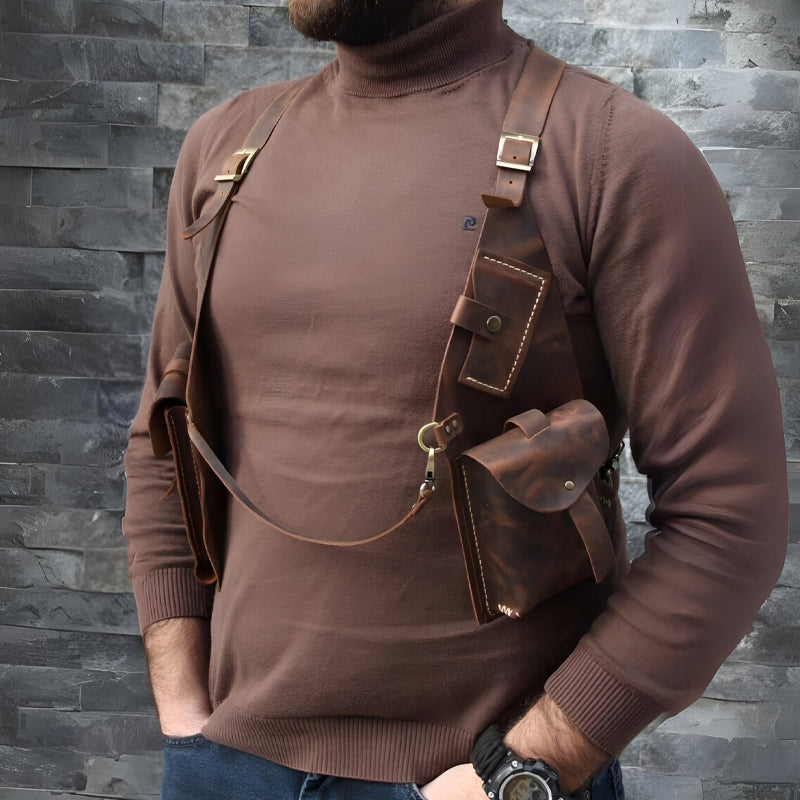 BowLift | Medieval Steampunk Retro Strap Armpit Shoulder Bag
