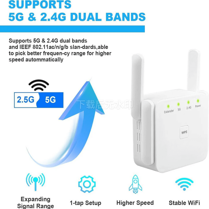BowLift | UltraXtend 5G WiFi Booster UK – Best Dual-Band WiFi Extender for Home & Garden Signal Coverage