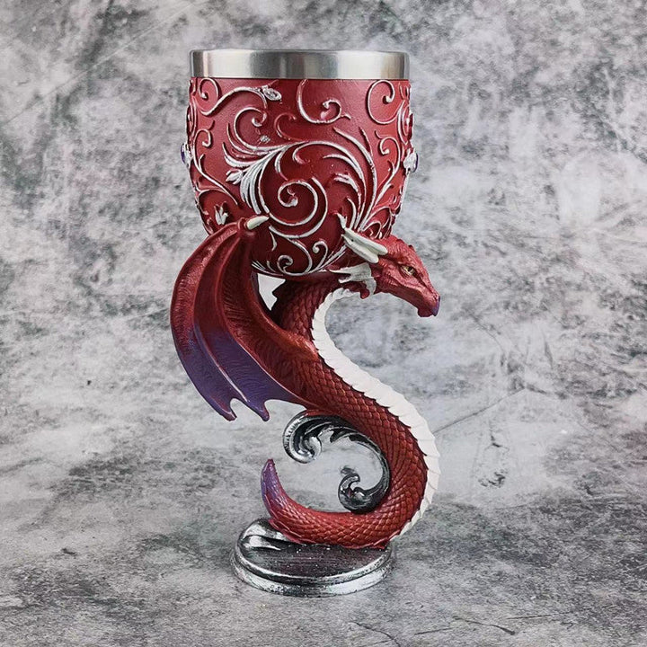 BowLift | 3D carved vintage Champagne Glass
