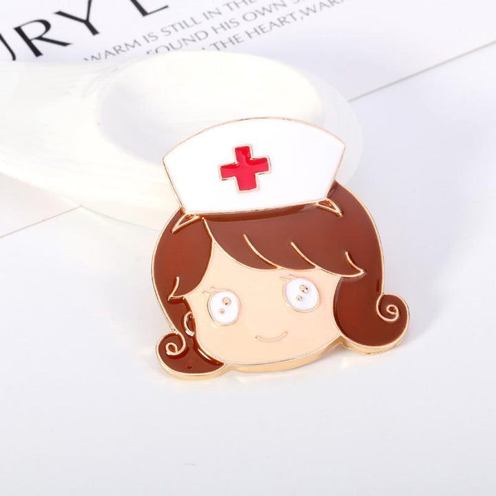 BowLift | Love Heart Stethoscope Mini Brooch